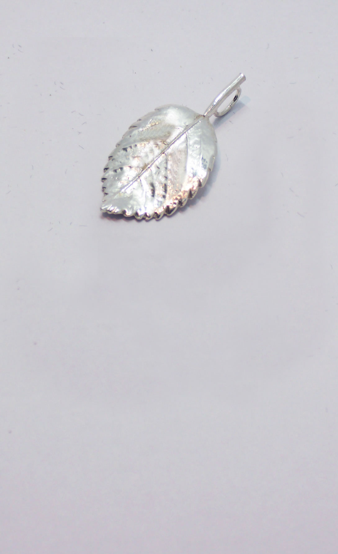 Silver Leaf Pendant
